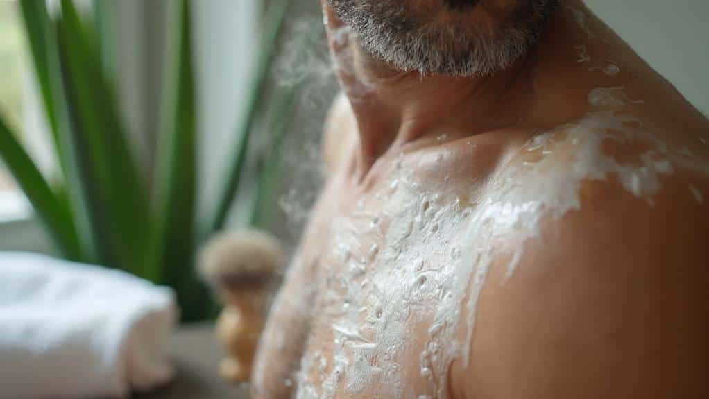 aftershave skin care routine