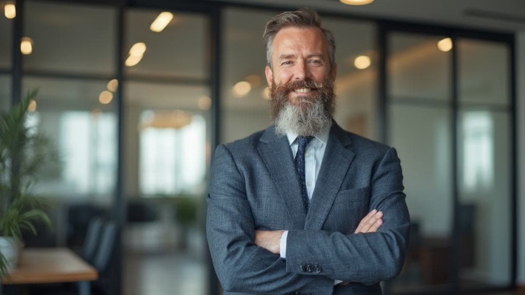 beards symbolize leadership strength