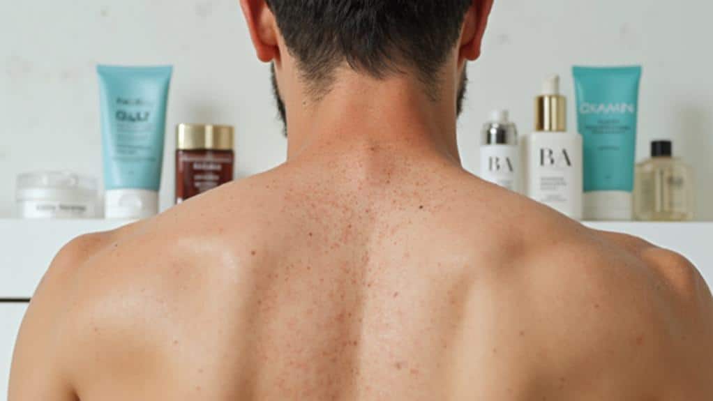 choosing body acne products