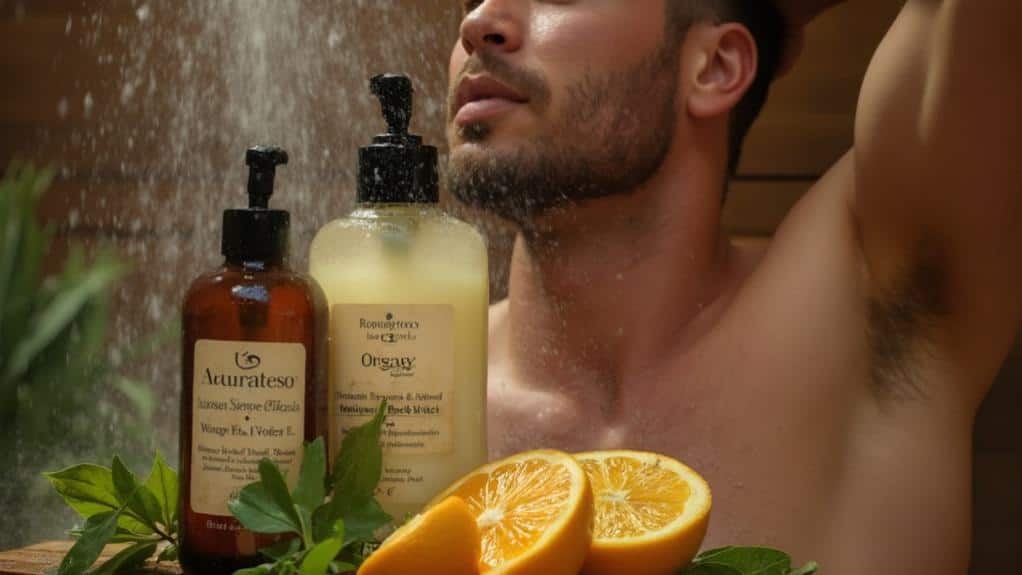 choosing men s natural body wash