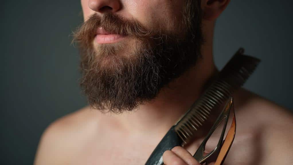 grooming for facial hair