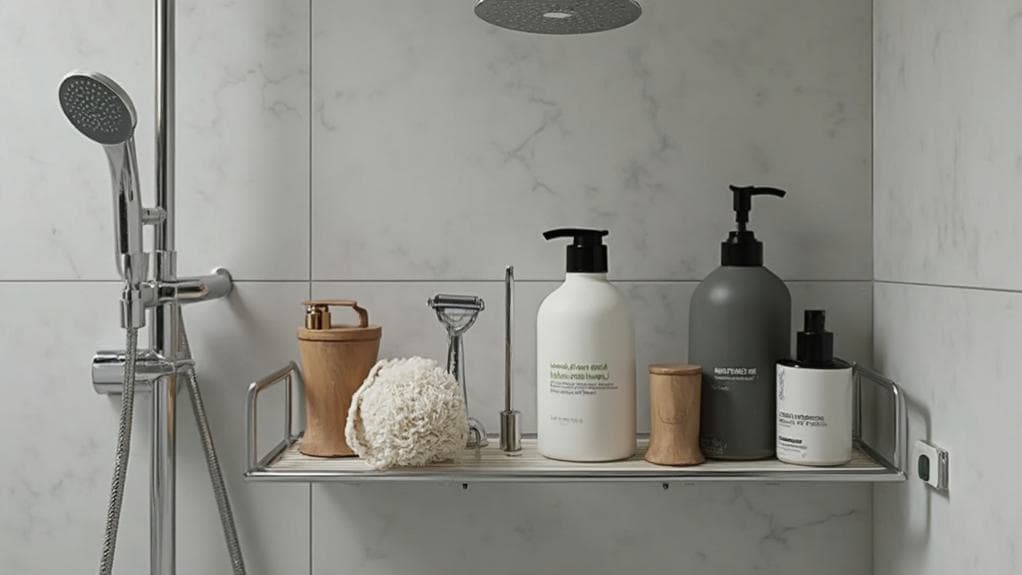 men s shower accessories selection factors