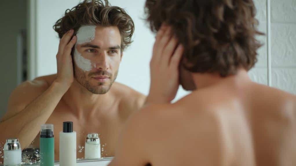 selecting men s hair masks