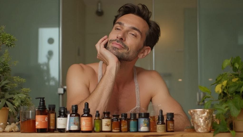 selecting men s natural face oils