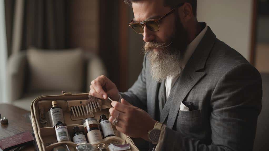 travel beard care essentials
