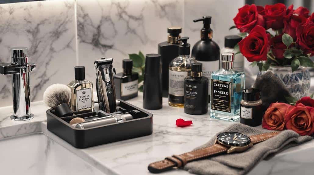 preparing for romantic evening