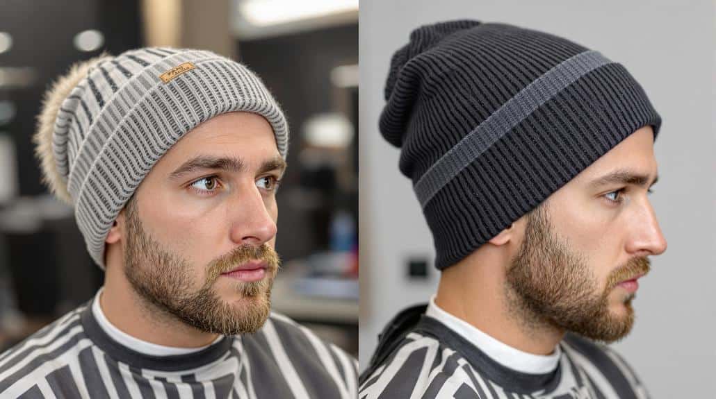 stylish hats and hairstyles