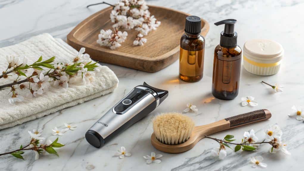 facial hair grooming tools