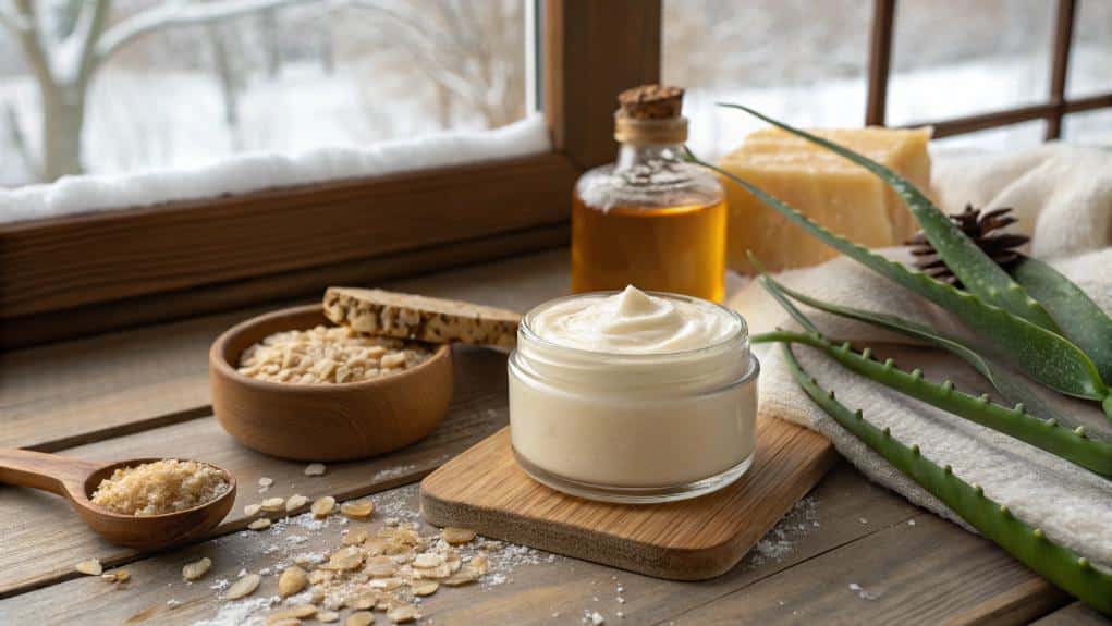 moisturize to soothe dryness