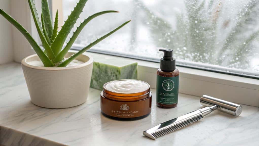 soothe inflamed skin gently