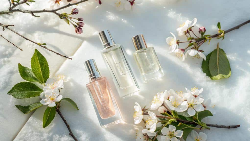 spring fragrance scent selection