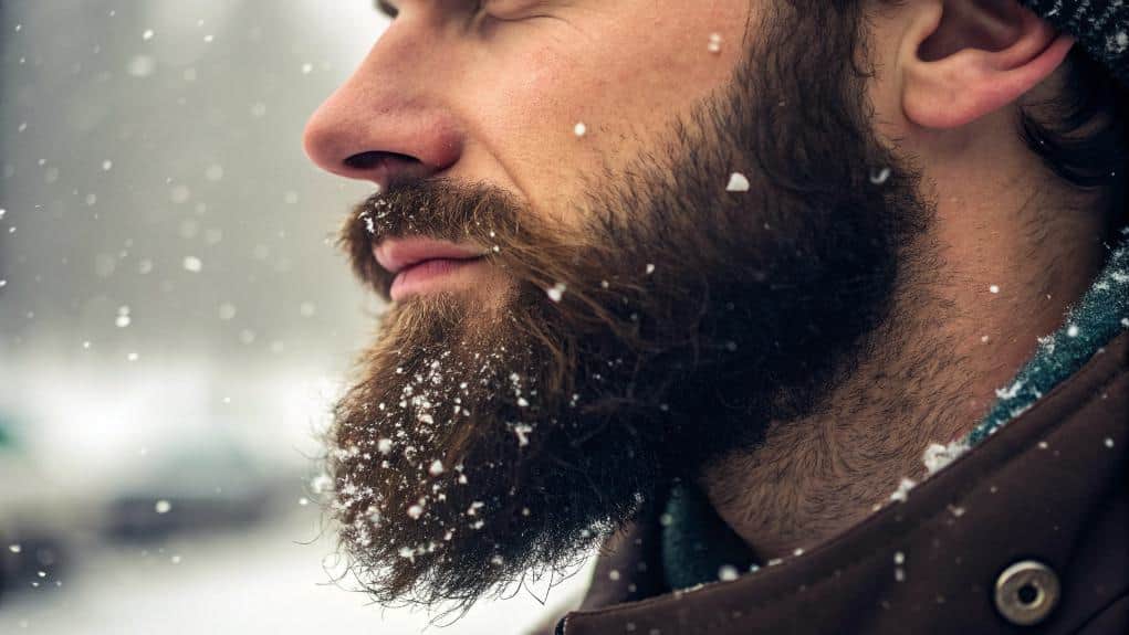 winter beard maintenance routine