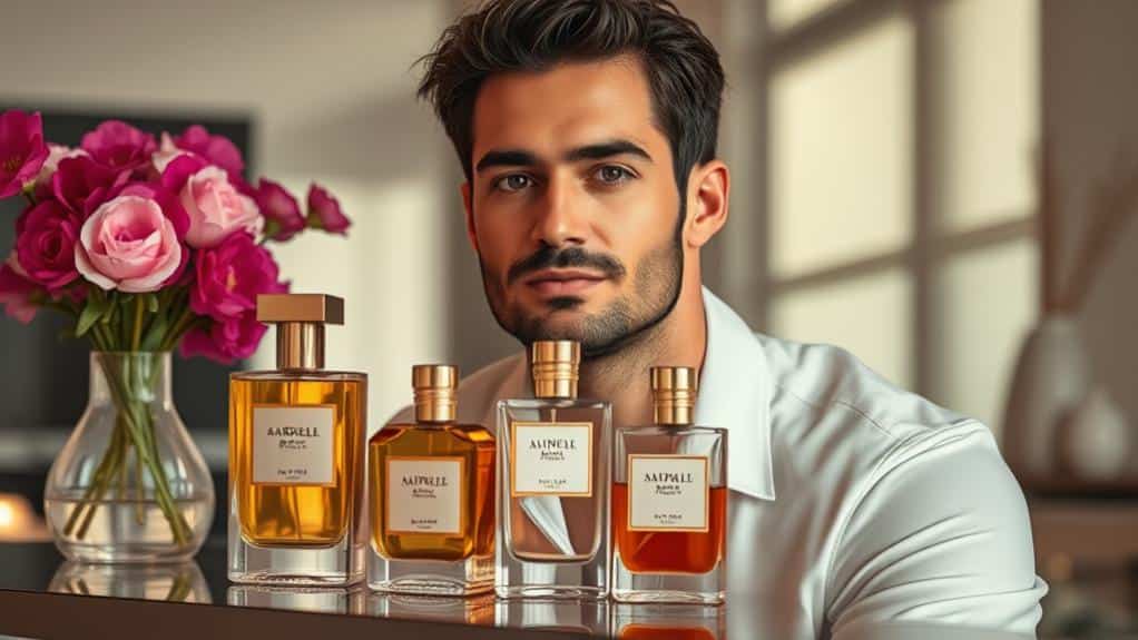 essential spring scent elements