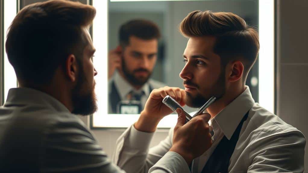 grooming techniques for facial hair
