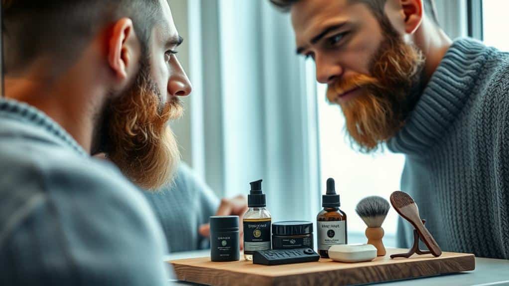 winter beard damage signs