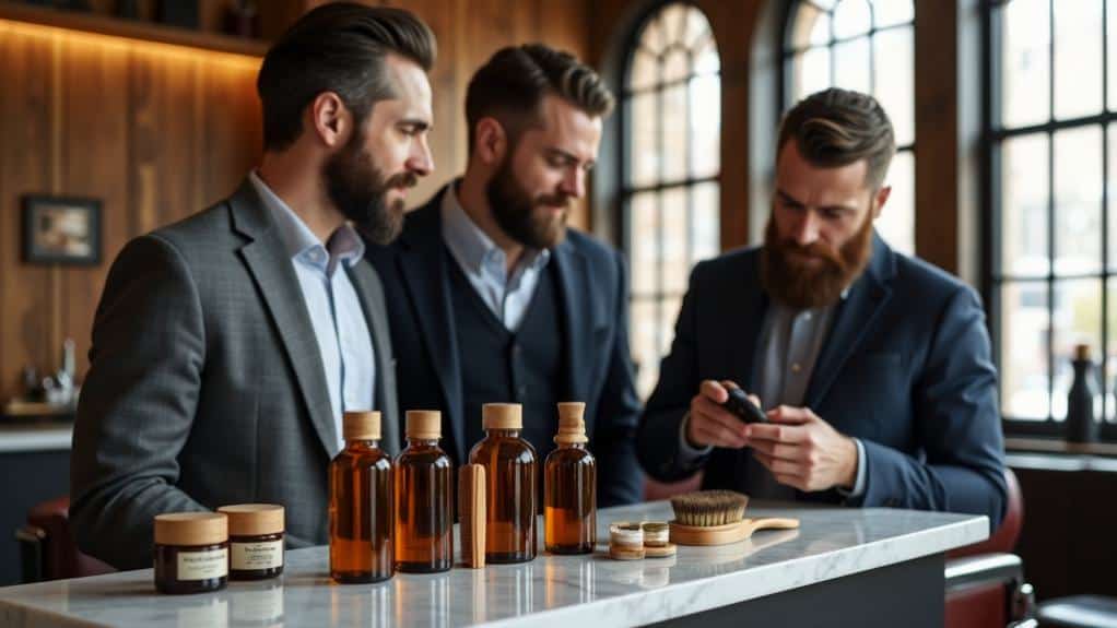 match beard oil to hair type