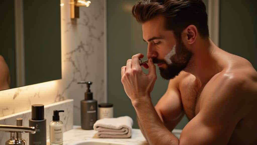 pre shave hydration in dry