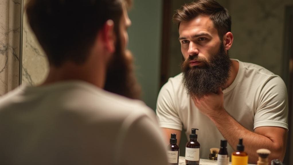 winter beard dandruff causes