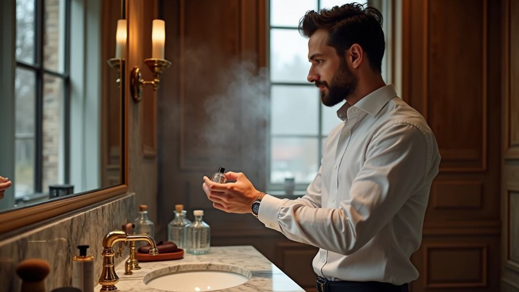 layer fragrances for precision