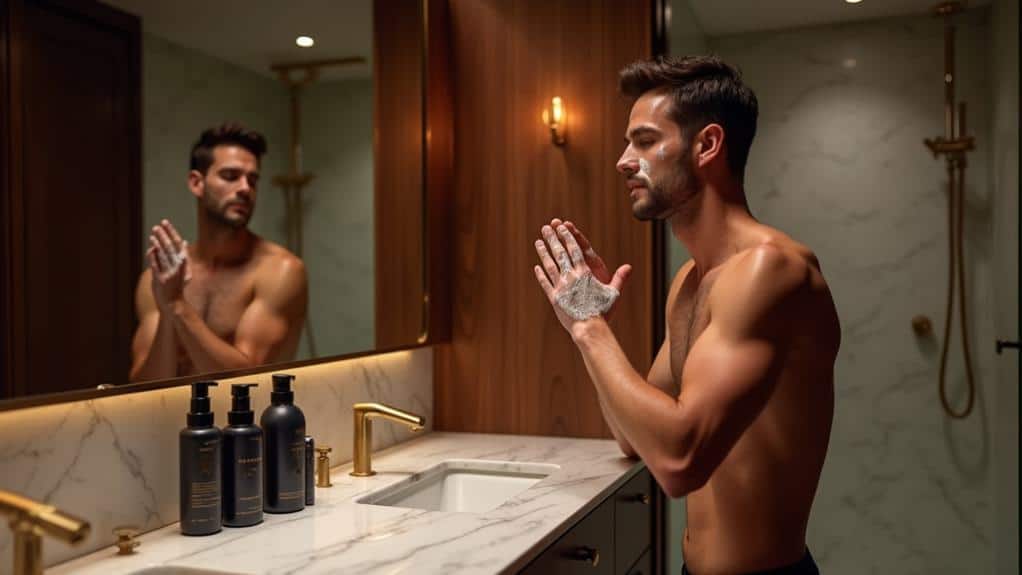 weekly skin exfoliation benefits