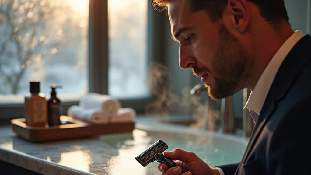 Men's grooming and shaving essentials for a polished look.