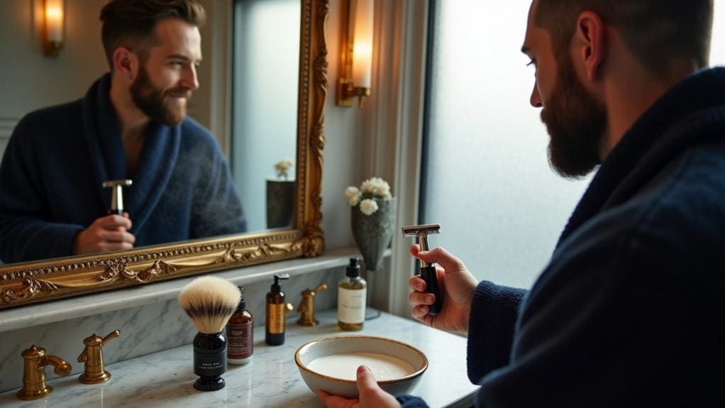 winter shaving skin care